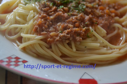 Regime spaghettis de l’énergie pour les sportifs. Oui les pâtes sont bonnes pour notre corps car elles fournisssent de l'énergie