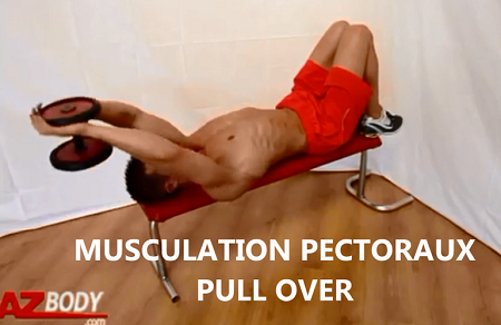 exercice pectoraux PULL OVER