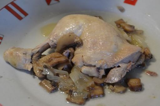 cuisses poulet champignons cookeo