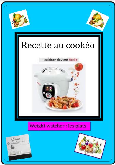 Recettes cookeo weight watchers le PDF