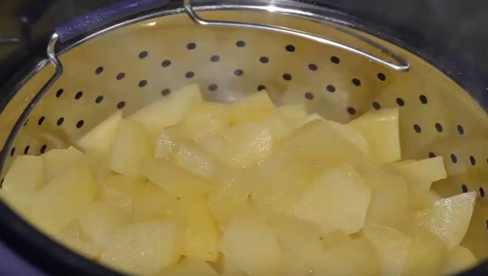 Préparation pommes de terre au cookeo