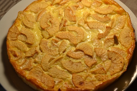 Clafoutis aux pommes style weight watchers