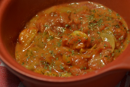 Crevettes curry coco recette cookeo