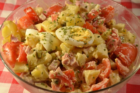 Salade piémontaise légère recette cookeo