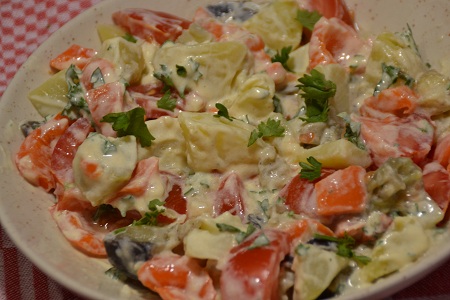 Salade pommes de terre maison cookeo
