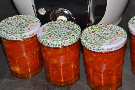 Stérilisation tomates cookeo