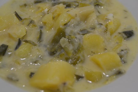 poireaux pommes de terre weight watchers AU COOKEO