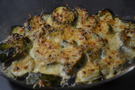 Gratin courgettes aubergines cookeo