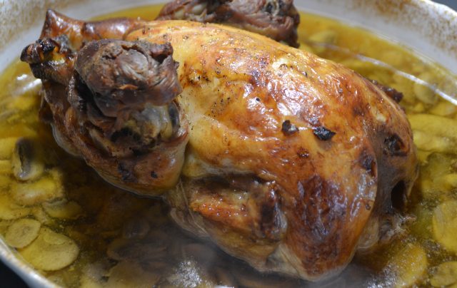 Pintade au cidre recette cookeo