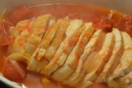 Rôti dinde tomates recette cookeo