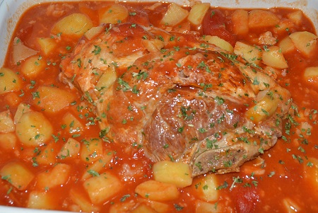 Rouelle de porc tomates recette cookeo