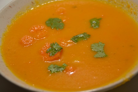 Soupe carottes recette cookeo