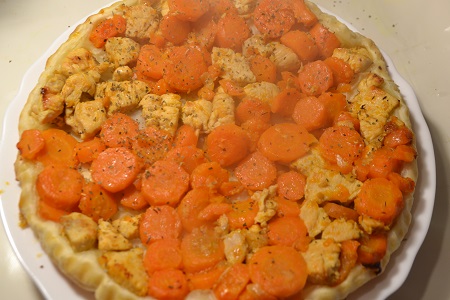 Tatin carottes poulet recette cookeo