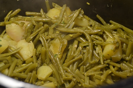 Haricots verts pommes de terre recette cookeo