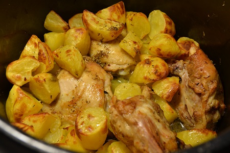 Hauts de cuisse pommes de terre recette cookeo